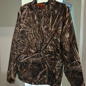 Thermal camouflage wind breaker